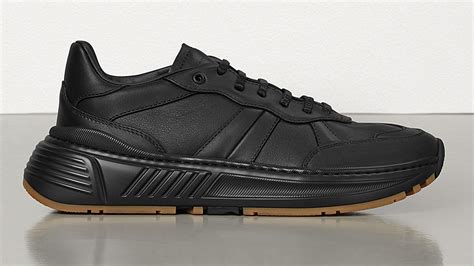 men's black designer trainers.